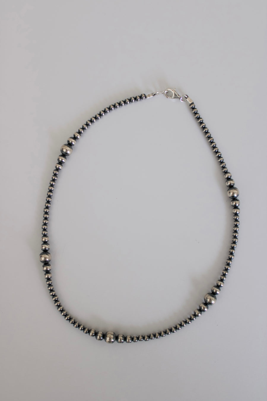 The Navajo Pearl Necklace 18" 4-8mm