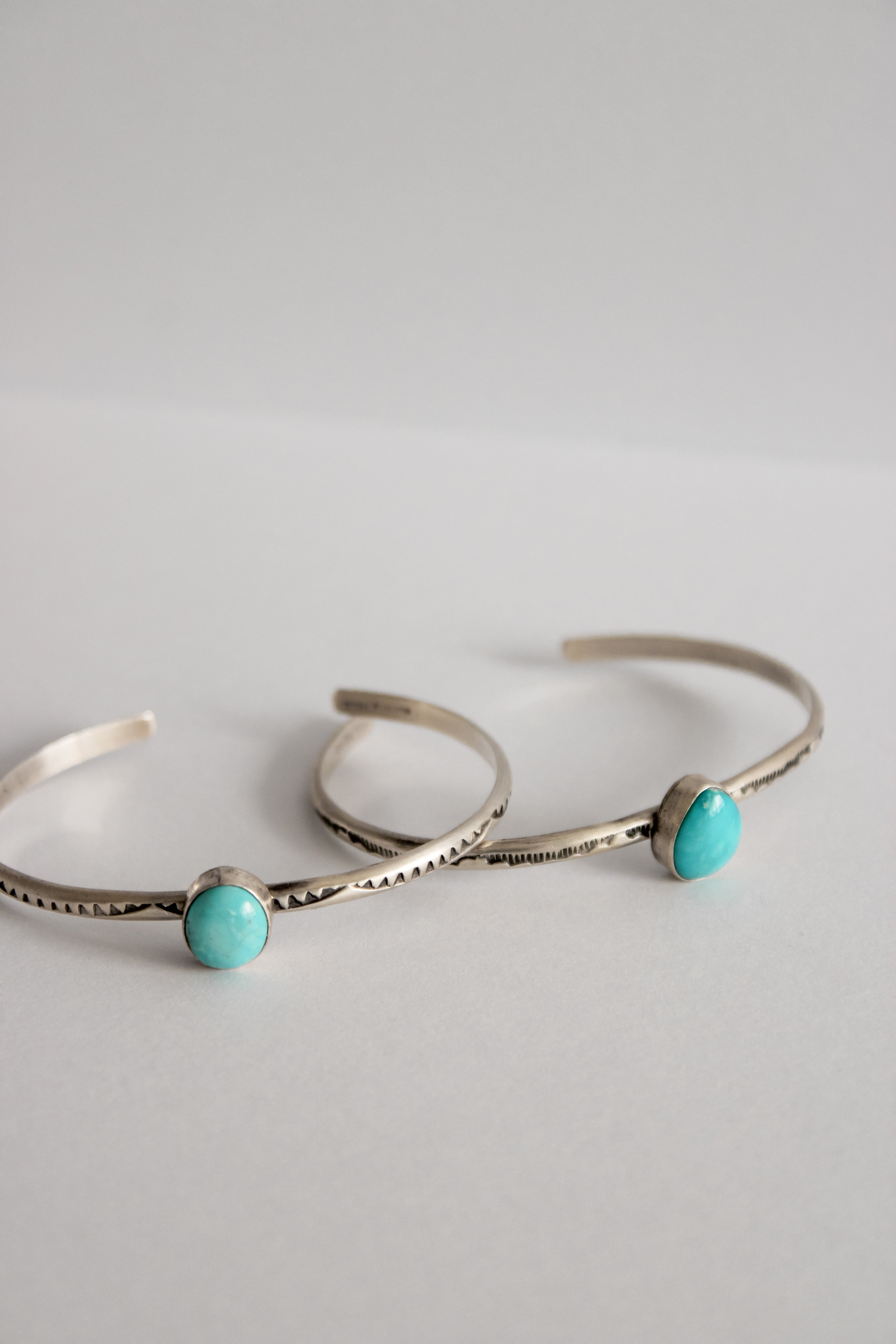 The Turquoise Stamped Cuff