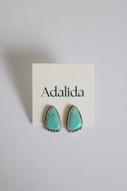 The Turquoise Triangle Earrings