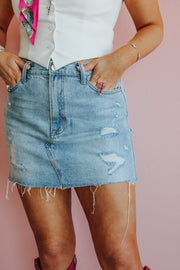 The Josie Denim Skirt